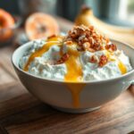 Cottage Cheese with Honey and Nuts